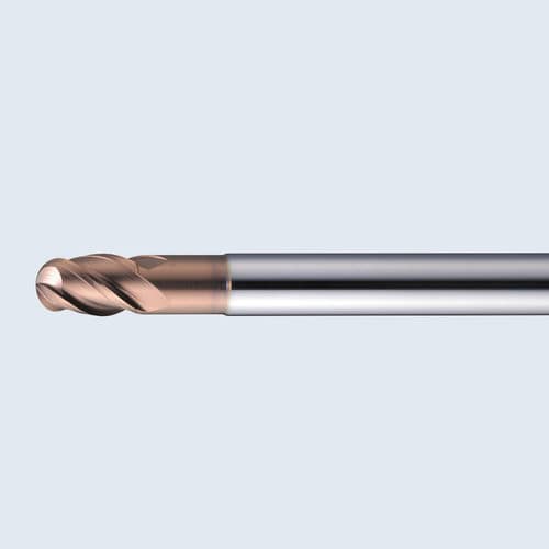 Фрезер со сферическим торцом - EHHBE-TH3 - MOLDINO Tool Engineering Europe GmbH - концевая / цельный / эскиза