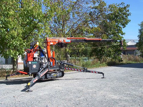 Гусеничный башенный кран - 200 E3 Spider - kegiom lifting s.n.c. - телескопический / для подъема
