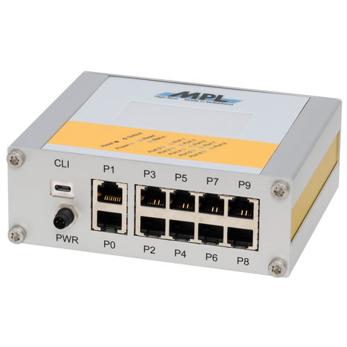 Управляемый коммутатор Ethernet - uMAGBES A10R - MPL - 10 портов / Gigabit Ethernet / на DIN-рейке