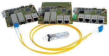 Управляемая плата коммутатора Ethernet - MAGBES - MPL - 4 порта