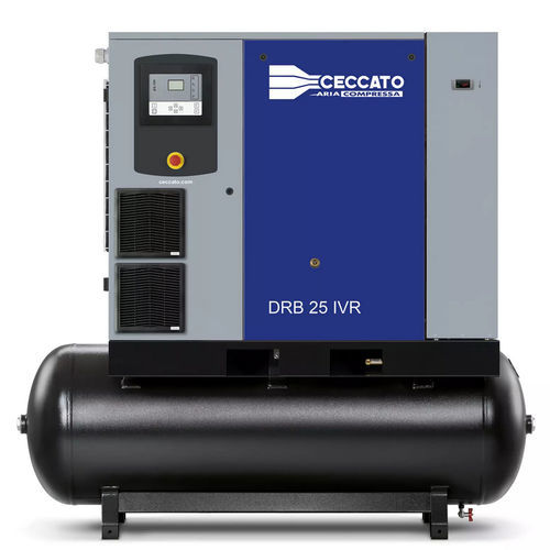 Винтовой компрессор - DRB 20 - 35 HP IVR series - Ceccato Aria Compressa - воздушный / электрический / стационарный