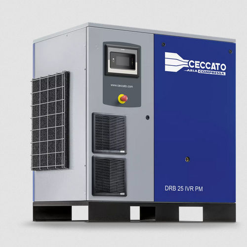 Винтовой компрессор - DRB 20 - 30 HP IVR PM series - Ceccato Aria Compressa - воздушный / с электродвигателем / стационарный