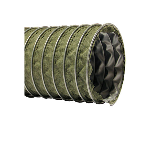 Гибкий шланг для выхлопных газов - GeoFlex Kevlar HT-300 - Geovent - из силикона / для вытяжки дыма / штукатурка