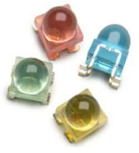 Цветной Светодиод - ALMD series - Avago Technologies - круглый / сверхминиатюрный / SMD