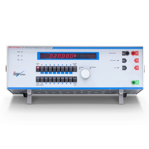 Калибратор для измерения температуры -  5011 - Time Electronics - сопротивление / для датчика температуры / прецизионный