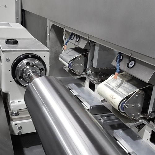 Машина для окончательной отделки шлифование - HSF - LOESER GmbH - линейная / для цилиндрических деталей / для труб