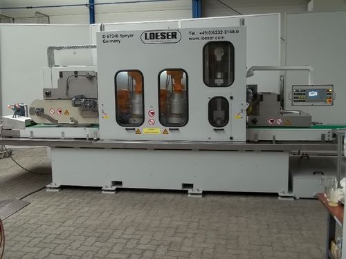 Станок для удаления заусенцев со щеткой - FS+FB  - LOESER GmbH - углового стеллажа / шлифовальный станок / полировальный станок