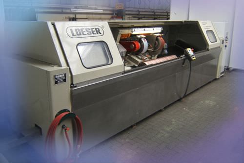Машина для окончательной отделки шлифовальный станок - HSDSF - LOESER GmbH - шлифовальная машина / горизонтальная / для промышленности