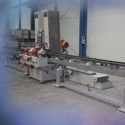 Бесцентровой станок для шлифования - RPS 374 Low Cost - LOESER GmbH - для труб / автоматический / ленточный