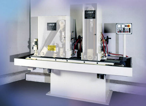 Станок для шлифования поверхность - FS 384 Low Cost - LOESER GmbH - контролируемый PLC / сверхточный / ленточный