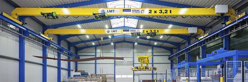 Однобалочный мостовой кран - STAHL CraneSystems GmbH - с легкой подъемной системой / с потерянной высотой / взрывозащищенный