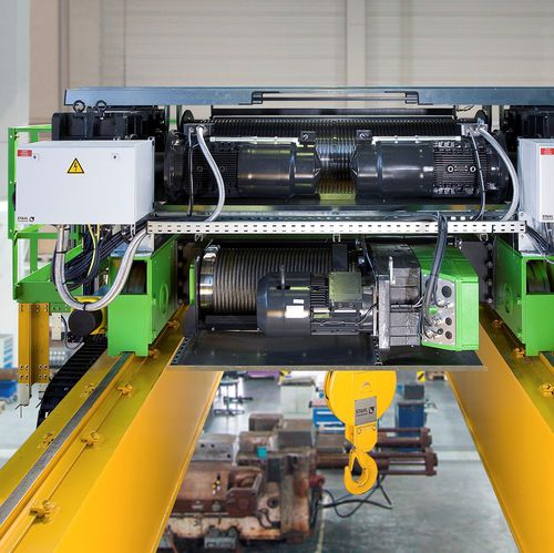 Электрическая тросовая таль - TDC - STAHL CraneSystems GmbH - для использования в металлургии / шестеренчатая
