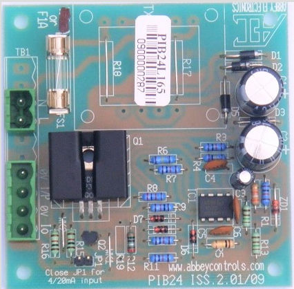 Усилитель тока - PIB24L165  - Abbey Electronic Controls