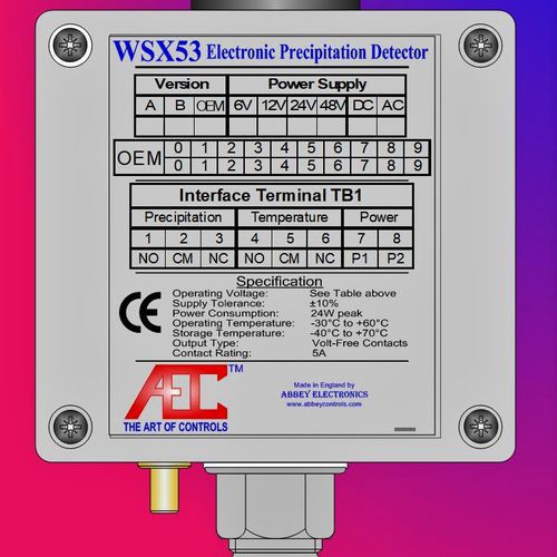 Датчик дождя - WSX53G24  - Abbey Electronic Controls