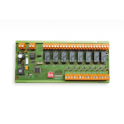 Цифровой модуль входа/выхода - Acc.89406 - UTILCELL - RS-485 / 8 цифровых входов / на DIN-рейке