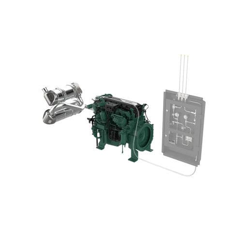 Дизельный двигатель - TADH88 series  - Volvo Penta - 6 цилиндров / линейный / для производства электроэнергии