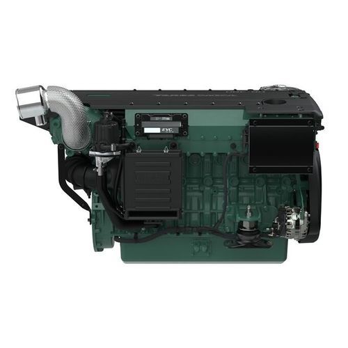 Дизельный двигатель - D6 - Volvo Penta - 6 цилиндров / аккумуляторная система подачи топлива / линейный
