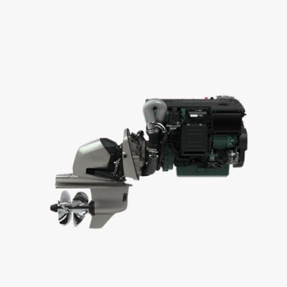 Дизельный двигатель - D6 DPI series - Volvo Penta - 6 цилиндров / аккумуляторная система подачи топлива / линейный