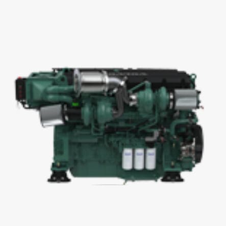Дизельный двигатель - D16 MH - Volvo Penta - 6 цилиндров / цилиндр / линейный