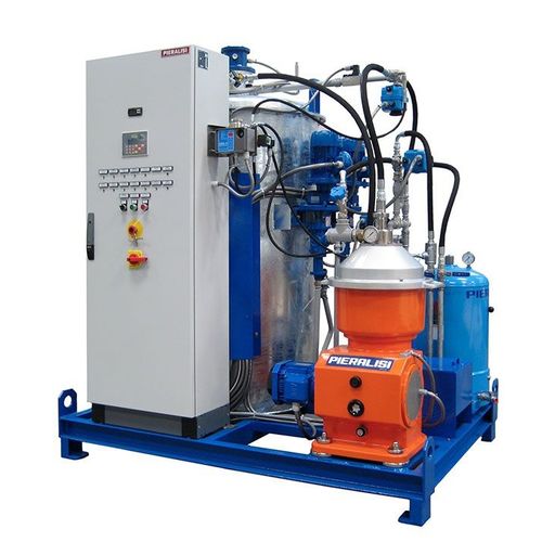 Сепаратор для жидкостей - Skid-mounted - Pieralisi - Olive Oil Division - центробежный / для пищевой промышленности / для перерабатывающей промышленности
