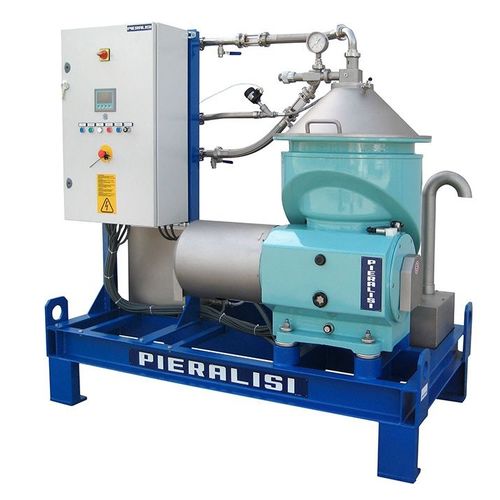 Сепаратор для жидкостей - Skid-mounted - Pieralisi - Olive Oil Division - центробежный / для пищевой промышленности / для перерабатывающей промышленности