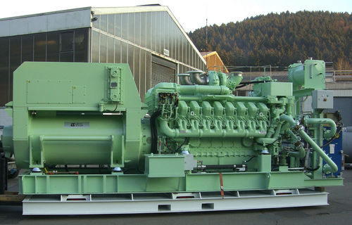 Дизельная генераторная установка - Lindenberg-Anlagen GmbH - трехфазовая / стационарная / охлаждение воздухом