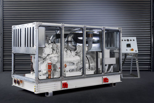 Дизельная генераторная установка - Lindenberg-Anlagen GmbH - трехфазовая / стационарная / охлаждение воздухом