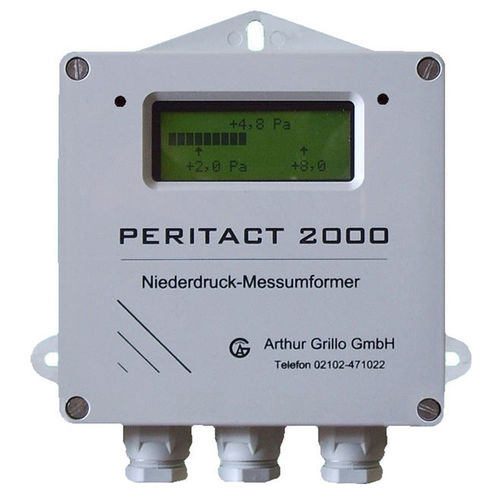 Дифференциальный трансдуктор давления - PERITACT 2000-K10 - Arthur Grillo GmbH - мембранный / 4-20 мА / цифровой