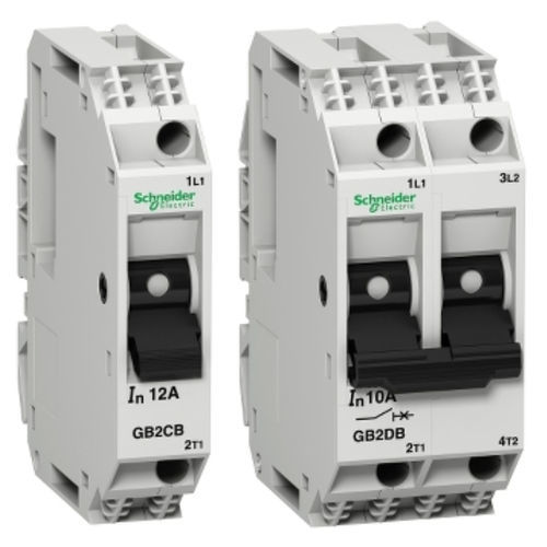 Магнитно-термический выключатель - TeSys GB2 - Schneider Electric - сильного тока / низкого напряжения / монофазовый