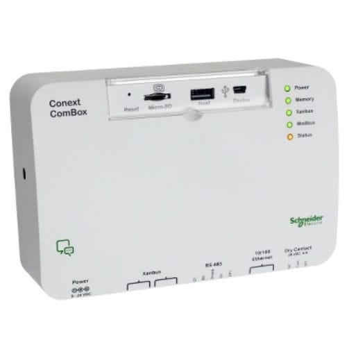 Устройство наблюдения состояния и диагностики - Conext ComBox - Schneider Electric - солнечное / для батареи / настольное