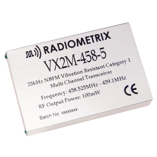 Приемопередатчик RS232 - VX2M series - Radiometrix - для телеметрии / для наблюдения / для передачи данных