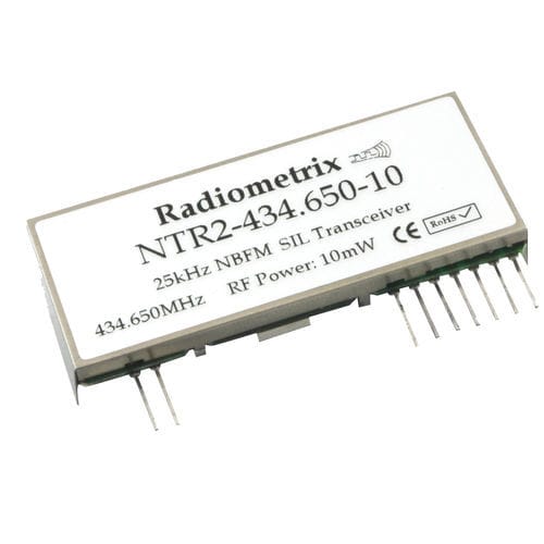Приемопередатчик радио - NTR2 series - Radiometrix - FM / UHF / для телеметрии