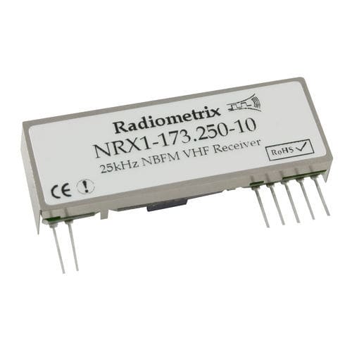 Приемник радио - NRX1 series - Radiometrix - VHF / для телеметрии / промышленный