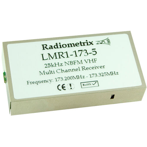 Цифровой приемник - LMR1 series - Radiometrix - VHF / для радиотелеметрии / промышленный