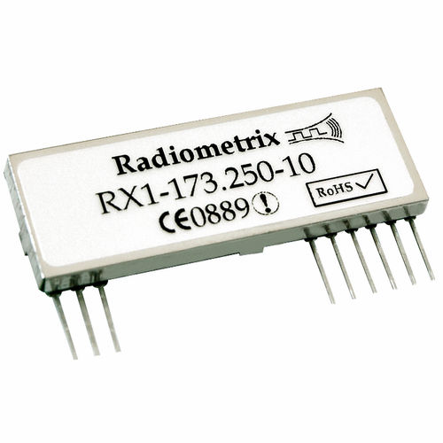 Приемник радио - RX1 series - Radiometrix - VHF / для телеметрии / промышленный