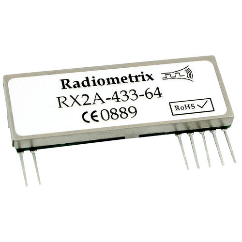 Приемник радио - RX2A series - Radiometrix - UHF / промышленный / для телеметрии