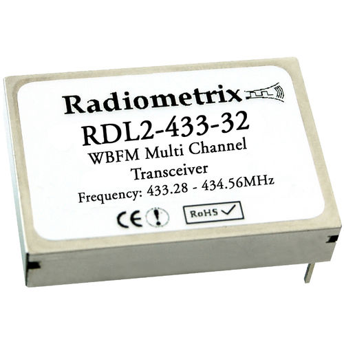 Приемопередатчик FM - RDL2 - Radiometrix - UHF / для телеметрии / для наблюдения