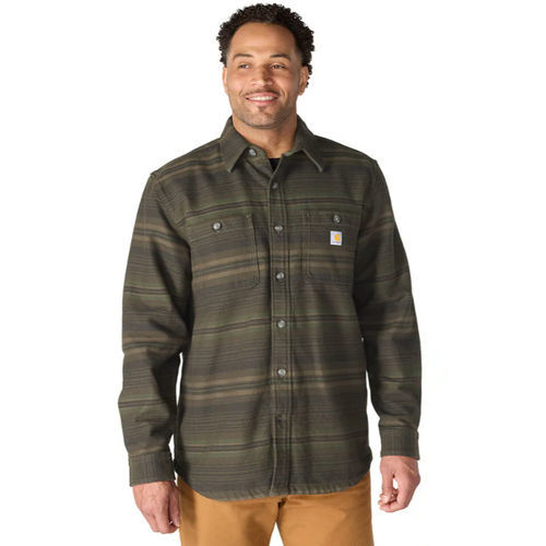Рабочая рубаха - 107702 - Carhartt workwear - из хлопка / для мужчин / коричневая