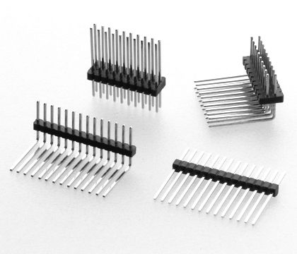 Штыревой разъем наружная резьба - 1 A, 1 mm | 721 series  - W+P PRODUCTS - однорядный / вставляемый / 1,00 мм (0,039 дюйма)