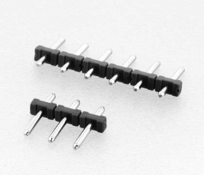 Штыревой разъем наружная резьба - 300 V, 10 A, 5 mm | 823 series  - W+P PRODUCTS - однорядный / вставляемый / 5,00 мм (0,197 дюйма)