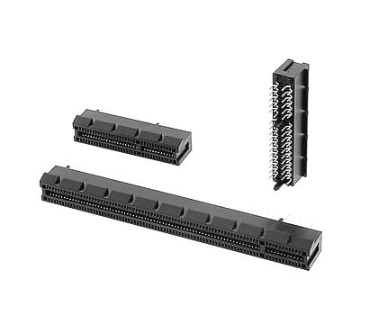 Соединитель РЧ - 124 series   - W+P PRODUCTS - SMT / плата PCI Express / прямоугольный
