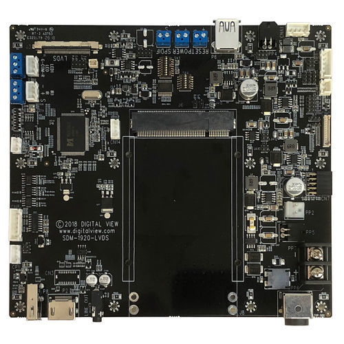 Плата контроллера LCD - SDM-1920-LVDS - Digital View - RS-232 / USB / LVDS