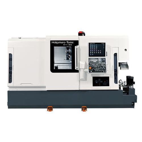 Токарно-фрезерный центр ЧПУ - WY-150 - Nakamura-Tome Precision Industry - горизонтальный / с двумя револьверными головками / многошпиндельный