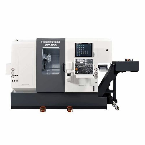 Токарный станок ЧПУ - WT-100 - Nakamura-Tome Precision Industry - 4 оси / с двумя стержнями / 48 инструментов
