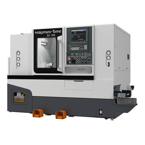 Токарно-фрезерный центр ЧПУ - SC-100 - Nakamura-Tome Precision Industry - горизонтальный / со стержнем / компактный