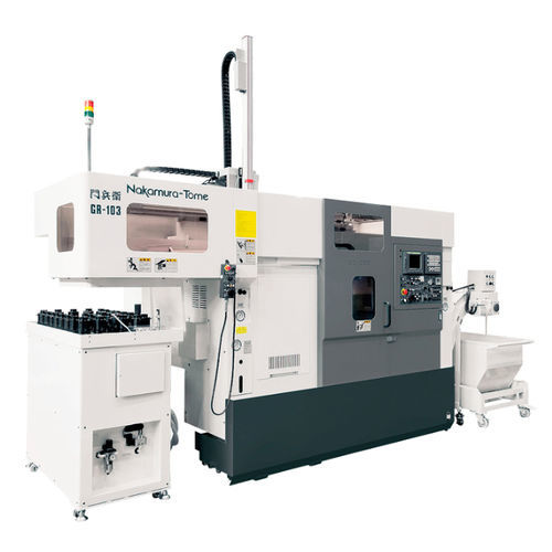 Токарный станок ЧПУ - GR-103 - Nakamura-Tome Precision Industry - вертикальный / для небольших деталей / с портальным разгрузчиком