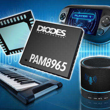 Усилитель аудио - PAM8965 - Diodes Incorporated - сигнальный / мощности / для коммутации