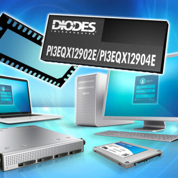 Программируемый формирователь сигнала - PI3EQX12902E - Diodes Incorporated