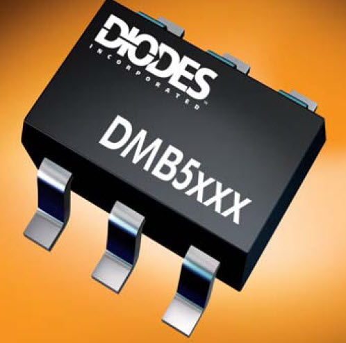 Двухполюсный транзистор - DMB series - Diodes Incorporated - MOSFET / для коммутации