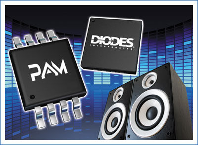 Усилитель аудио - PAM Series - Diodes Incorporated - класс D